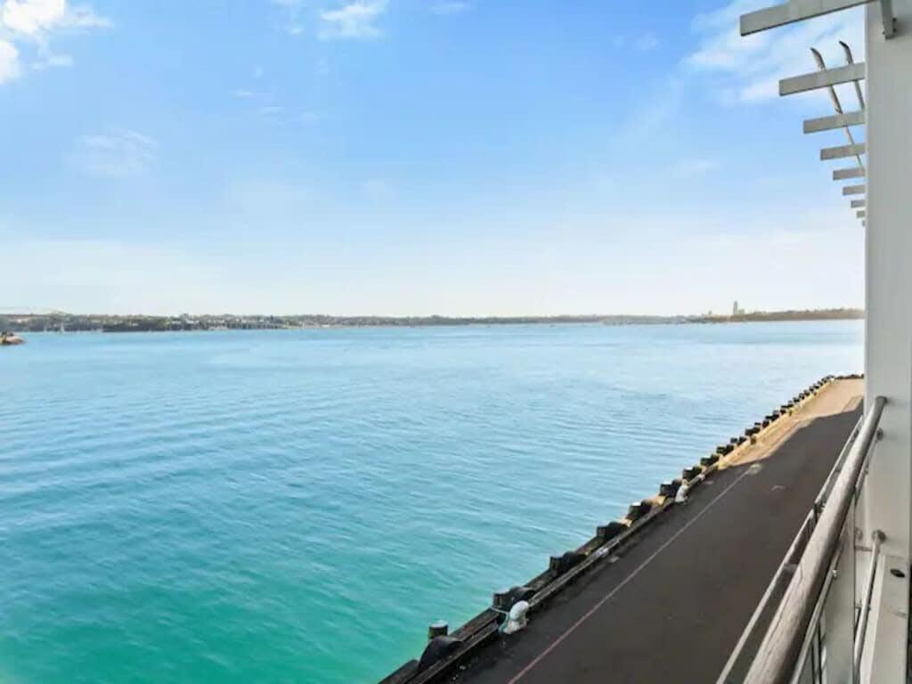 Relaxing Sea Wharf View Apartment Auckland Exterior foto