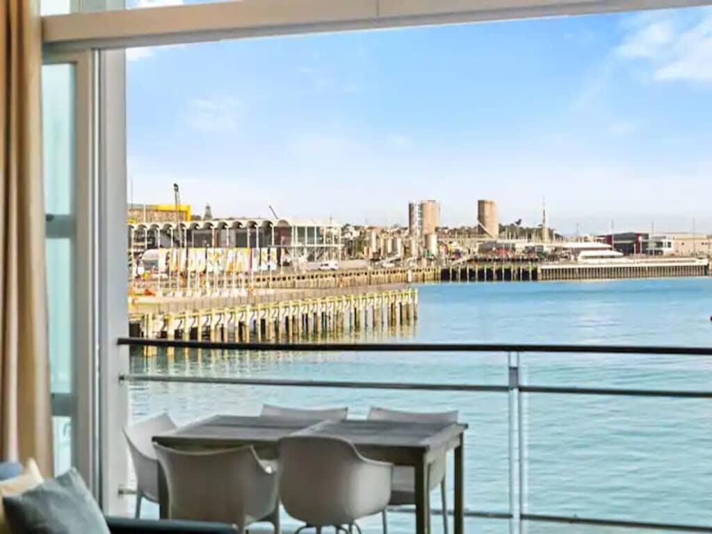 Relaxing Sea Wharf View Apartment Auckland Exterior foto